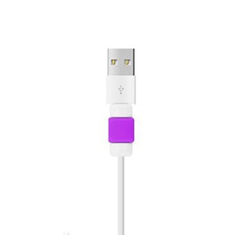 unomax Cable / Cord Line / Lightning iPhone Protector - Ungu