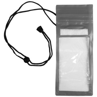 Universal Waterproof Universal Case Bag Untuk Smartphone 3.5 inchi-6 inchi - Abu-Abu
