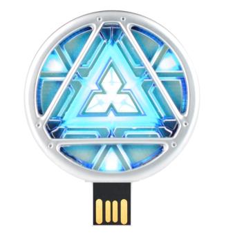 Iron Man Energy USB 2.0 Flashdisk - 8GB - Perak