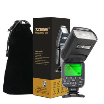 ZOMEI ZM560T Auto Speedlite E-TTL Flashlight with Softbox Flash Diffuser 1/8000s for Canon DSLR Camera - Intl