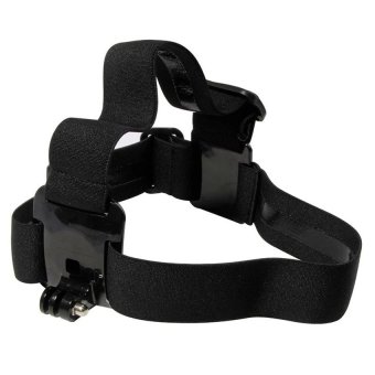 Elastic Adjustable Head Strap With Simple Anti-Slide Glue For Xiaomi Yi And Gopro