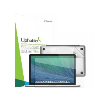 Gilrajavy Liphobia Macbook Pro haswell13 SET laptop screen protector and surface film KIT full shield anti-fingerprint