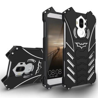 For Huawei Ascend Mate 9 5.9\" inch Metal Aluminum Shockproof Cover Case For Huawei Mate 9 Armor Anti-knock Phone Cases (Black) - intl