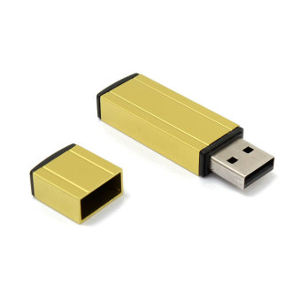 Bestrunner 4GB Aluminium Alloy USB 2.0 Flash Memory Stick Storage (Gold)