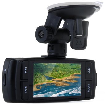 Anytek AT33 Car DVR Novatek Car Video Recorder Cycle Recording 170 Degree Dvr Mirror Car Tracker 1080P Car Camera Dash Cam(Black)
