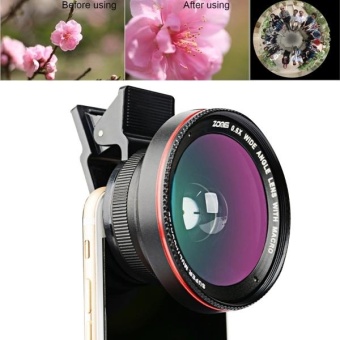 ZOMEI G2 3 In 1 Universal 0.6X Wide Angle Lens + 37mm 0.42X Fisheye Lens + Lens Clip For IPhone, Samsung, HTC, Sony, Huawei, Xiaomi, Meizu - intl
