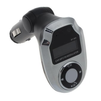 Car Kit Charger MP3 Player CD Wireless Bluetooth FM Transmitter Remote - intl
