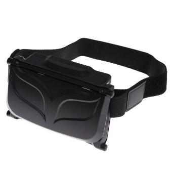 HengSong Portable 3D VR Glasses Virtual Reality Glasses Black - intl
