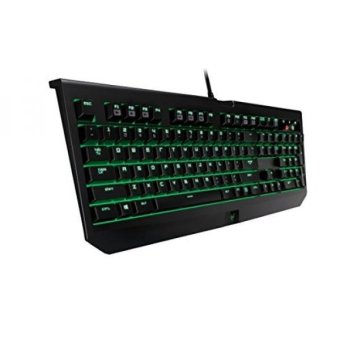 Razer BlackWidow Ultimate Stealth, Silent Backlit Mechanical Gaming Keyboard, Fully Programmable - Razer Orange Switches - intl
