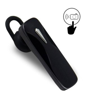 Universal China Handsfree Bluetooth Stereo Headset untuk Oppo Find 7 - Hitam