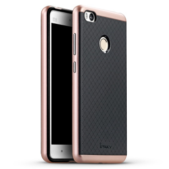 iPaky Slim TPU+PC Shockproof Hybrid Case for Xiaomi Mi4s (Rose Gold)