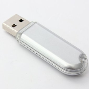 Bestrunner 16GB USB 2.0 Flash Pen Drives Memory Stick Transparent Storage U Disk White