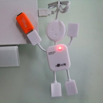 USB Hub Man 4 Port - Colokan Mouse Colokan Flashdisk Kabel USB Kabel Data USB Serbaguna Kabel Data Serbaguna USB Unik Best Seller