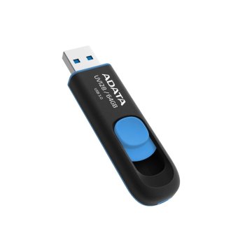Adata UV128 64GB Flashdisk USB3.0 - Biru – AUV128-64G-RBE