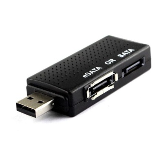 Pocket USB To ESATA / SATA Serial ATA Bridge Adapter Converter - intl