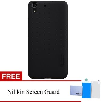 Nillkin For Huawei Honor 4A Super Frosted Shield Hard Case Original - Hitam + Gratis Nillkin Screen Protector