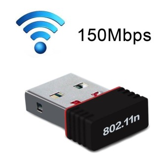 150Mbps Ralink RT5370 Mini Wifi USB Adapter / Wireless Lan Card / Wifi Dongle for IPTV /STB(black) - intl