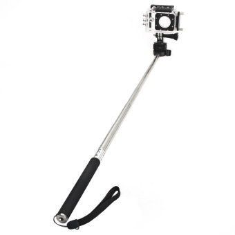 Sjcam Selfie Stick With Tripod Adapter For Gopro / Sjcam / Xiaomi Action Camera - intl