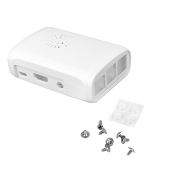 Enclosure Case Support Fan for Raspberry Pi (White)