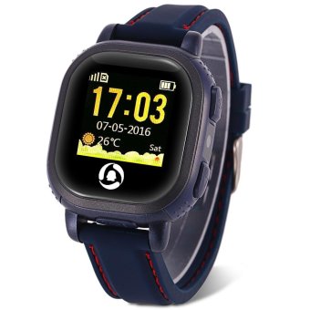 S&L Tencent QQ Watch Children Smartwatch Phone European Edition GPS Tracker Camera LBS Location SOS Pedometer Alarm Weather (Blue) - intl