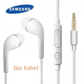 Samsung HS330 / S4 Handsfree Headset Earphone Samsung Kabel Jack 3.5mm - Putih