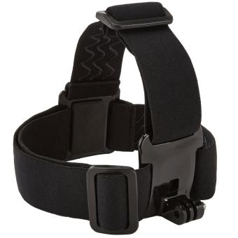 TaisionMY Camera Head Strap Black Color Fillet With Mount Nomadic Gear For Gopro Outdoor Action - intl