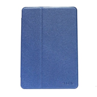 Ume Flip Leather Case Cover For Ipad Mini 2 - Biru Dongker
