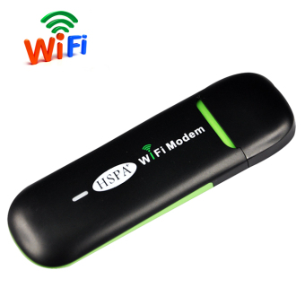 FLORA 150Mbps UF230 3G Portable Wireless router and Wifi modem (black green) - intl