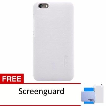 Nillkin Original Super Hard case Frosted Shield for Huawei Honor 4X (Honor Play 4X) - Putih + free screen protector