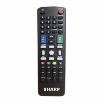Sharp Remote Tv Lcd Led Semua type- hitam