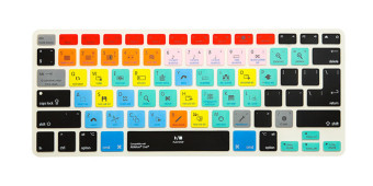 HRH Ableton Live Functional Shortcut Silicone Keyboard Cover Skin for Macbook Air Pro Retina 13\" 15\" 17\" US&European - intl