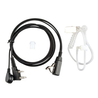 UJS Headset Anti-noise 2 Pin PTT Mic for Radio Baofeng