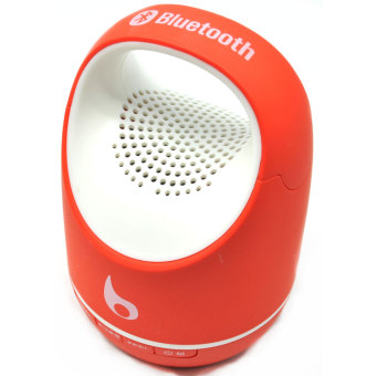 Portable Wireless Mini Bluetooth Speaker - S50C - Red