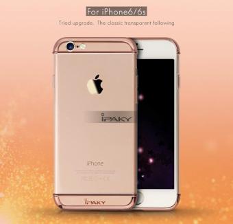IPAKY For iphone 6s Case Original IPAKY Electroplating Clear PC Hard back Phone Cases For iphone 6 +retailbox - intl