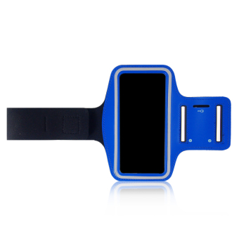 ELENXS Samsung S6/S6 Edge Running Music Armband Case (Blue) (Intl)