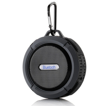OME Mini Bluetooth 4.0 Sound Box 3D Surround IP65 Waterproof Speaker (Black) - Intl