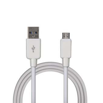 3.0A Hi-speed USB 2.0A Male to Micro USB Sync Charging Cable (White) - intl