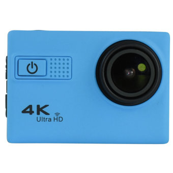 YICOE F68 Action Camera 4K 12 MP Ultra HD WiFi Voice Features 170D Wide Angle 2 inch HDMI Waterproof Go xiao pro yi 4k style Action Sport Camera dash Camcorder Accessories (Blue)