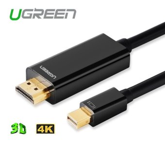Ugreen 3M Thunderbolt Display Mini DP to HDMI Cable Male to Male Adapter for Macbook Pro Air Projector Camera TV Support 4K*2K 3D - intl