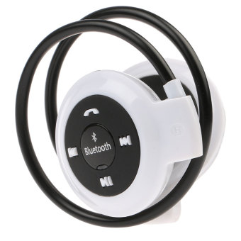 Vanker OEM mini503 Wireless Bluetooth MIC Stereo Headphone Earphone for Samsung iPhone LG (White)