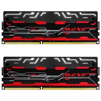 Avexir RAM PC Blitz Series DDR4 8GB KIT ( 4GB X 2 ) - Merah