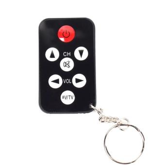 BUYINCOINS universal TV remote IR dan mengendalikan mata Mini Keychain 01