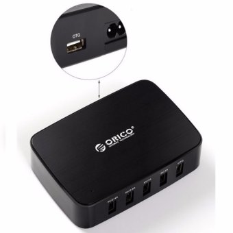 Orico Smart Mobile Phone Charger 5 Port with OTG - DCT-5U - Hitam