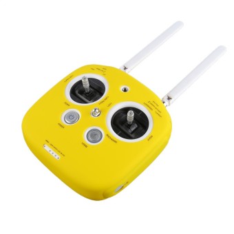 Silicon Case pelindung penutup untuk DJI Phantom 3 Inspire 1 Remote kontrol (kuning)