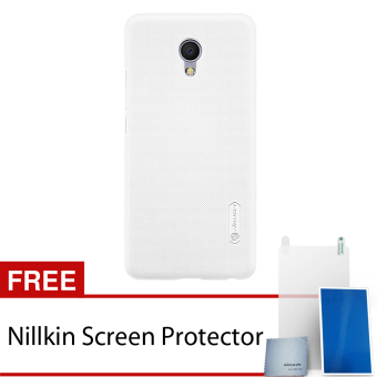 Nillkin Super Frosted Shield For Meizu MX 6 - Putih + Free Nillkin Screen Protector