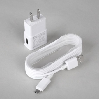 Wall Charging USB Cable OEM Car Charger For Samsung Galaxy S6 Edge+ US Plug - intl