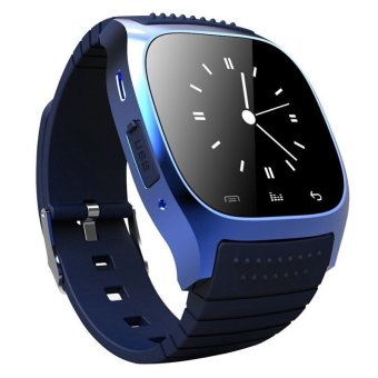 M26 Bluetooth Smart Watch Sport Pedometer (Blue) - INTL