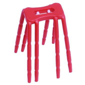 LALANG Universal Flexible Spider Car Phone Holder Mount Stand (Red)