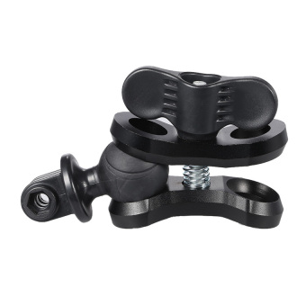 Diving Lights Butterfly Clip Arm Clamp Mount Ball Base Adapter forGopro Hero 4 3+ 3 Action Camera Outdoorfree