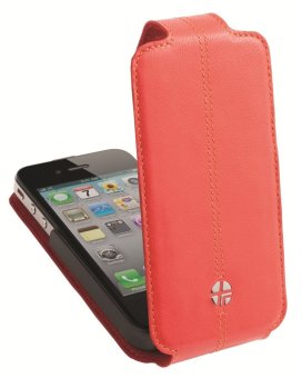 Trexta Flippo untuk iPhone 4S - Red